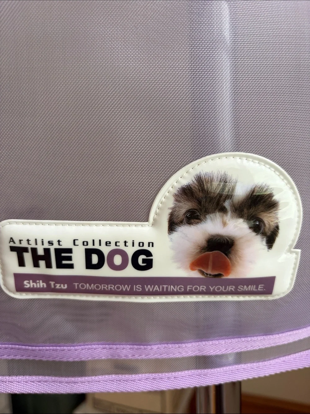 Shih Tzu Lavender Hanging Mesh Closet Organizer by Artlist  Collection The DOG